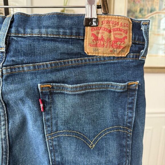 Levi’s 514 Straight Leg Jeans 36 x 33 - Picture 3 of 8